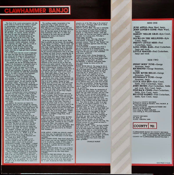 Clawhammer Banjo (Old Time Banjo And Fiddle Tunes)