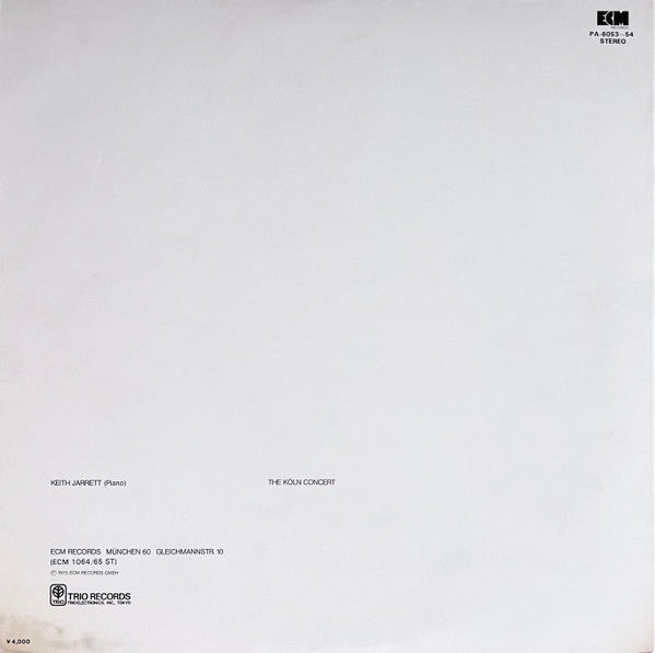 The Köln Concert = ケルン・コンサート