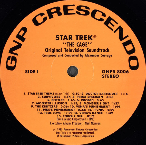 Star Trek, From The Original Pilots: The Cage & Where No Man Has Gone Before (Original Television Soundtrack)