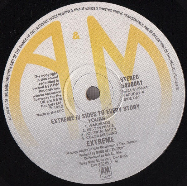 III Sides To Every Story