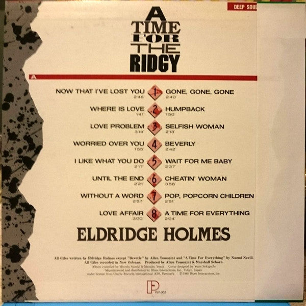 A Time For The Ridgy