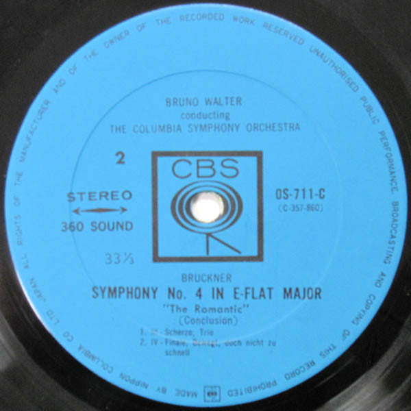 Symphony No. 4 In E-Flat Major "The Romantic"