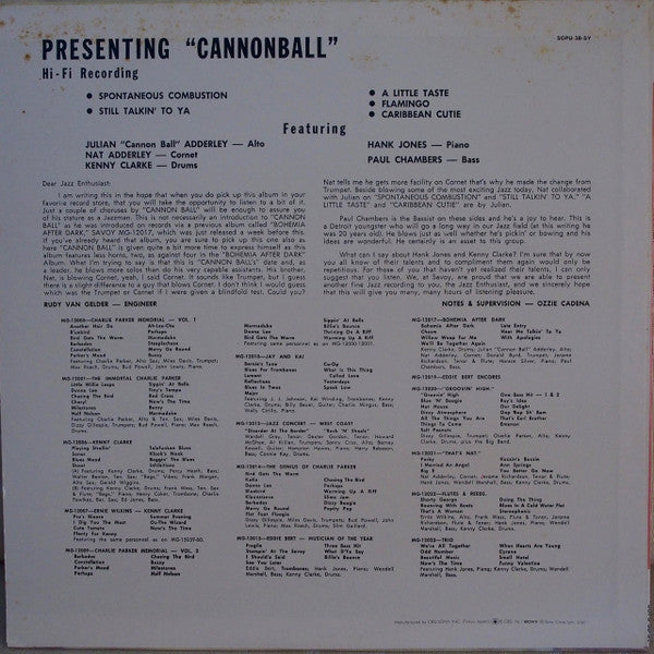 Presenting "Cannonball"