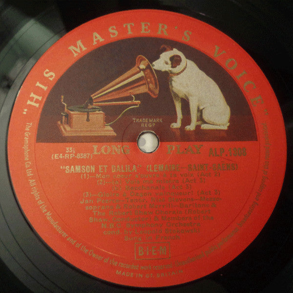 Scenes From Samson And Delilah