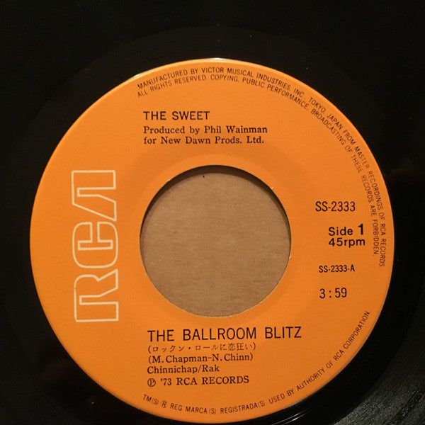 The Ballroom Blitz / Rock & Roll Disgrace