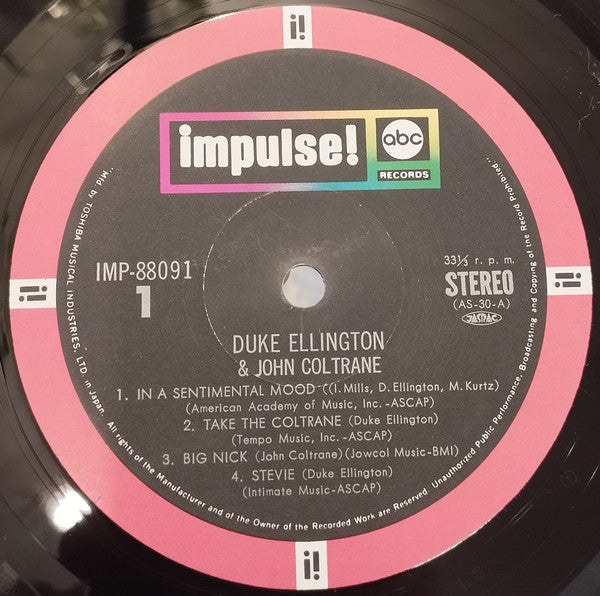 Duke Ellington & John Coltrane