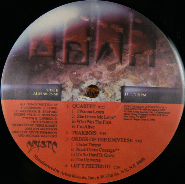 Anderson Bruford Wakeman Howe