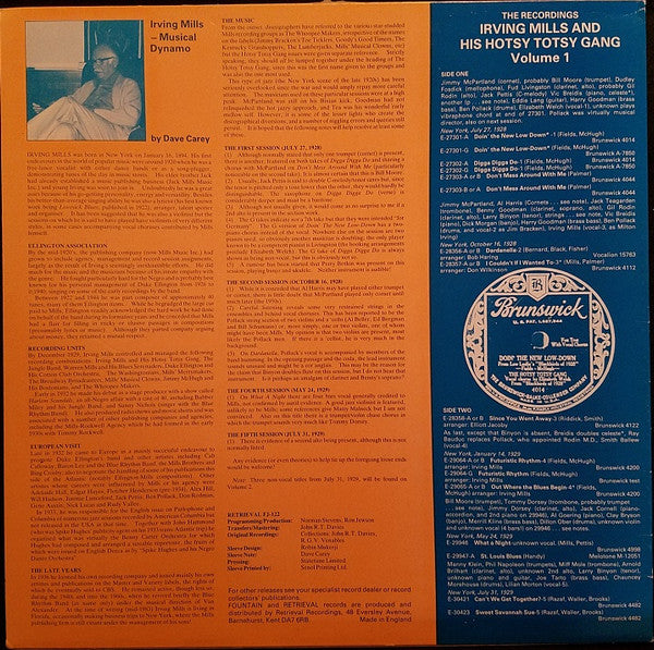 Doin’ The New Lowdown, 1928-1929, Vol. 1