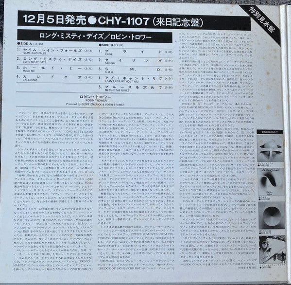 Long Misty Days / Calling Card