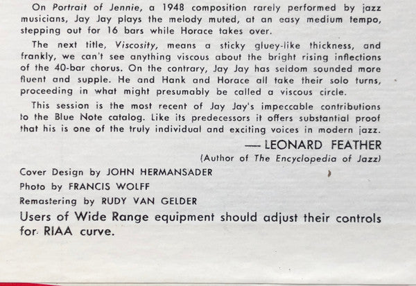 The Eminent Jay Jay Johnson Volume 1