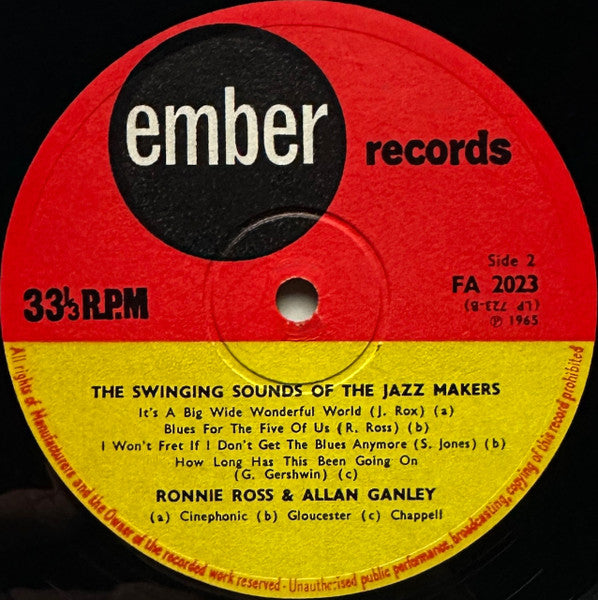The Swingin' Sounds Of The Jazz Makers