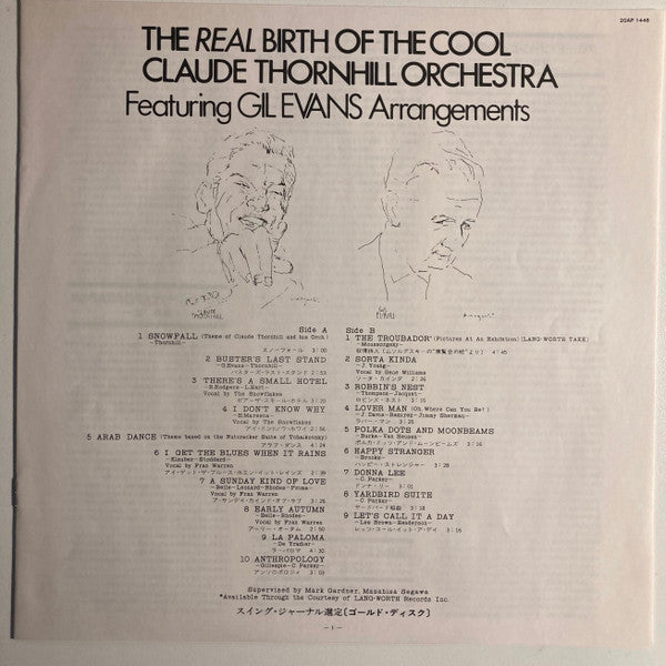 The Real Birth Of The Cool (Featuring Gil Evans Arrangements)