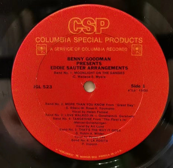 Benny Goodman Presents Eddie Sauter Arrangements