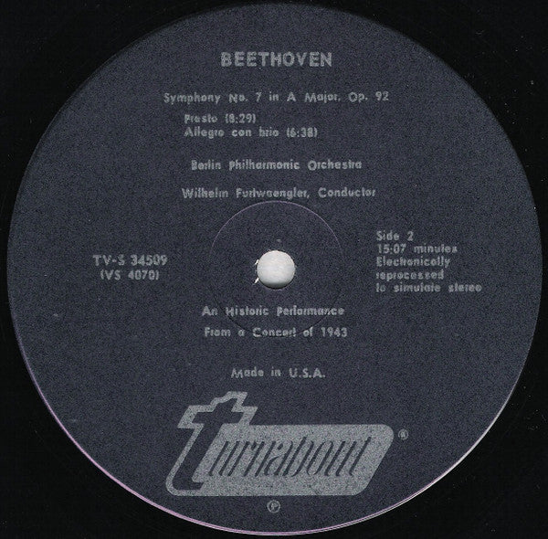 Symphony No. 7 In A Major, Op. 92