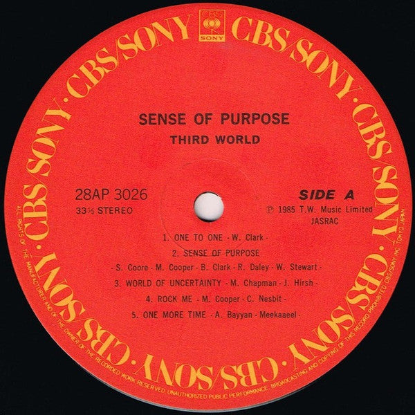 Sense Of Purpose