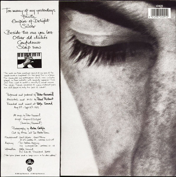 Release: And Close As This-Vinyl-UK-1986-V2409, V 2409-1409411