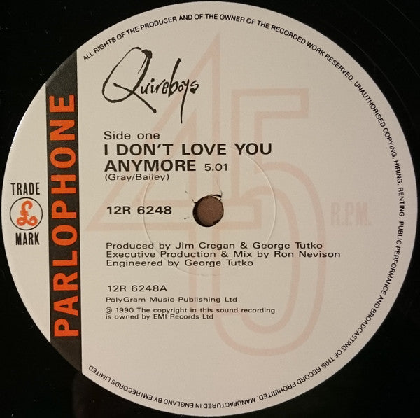 I Don't Love You Anymore