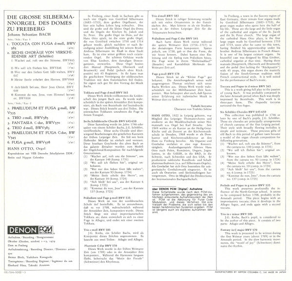 Die Grosse Silbermannorgel Des Domes Zu Freiberg