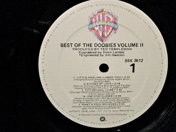 Best Of The Doobies - Volume II