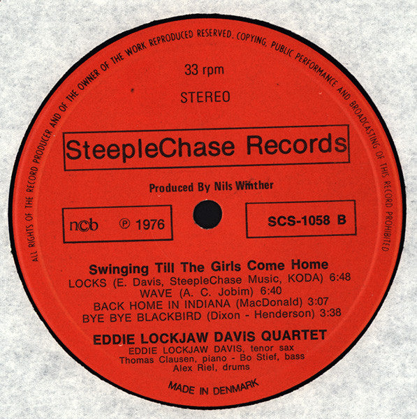 Swingin' Till The Girls Come Home