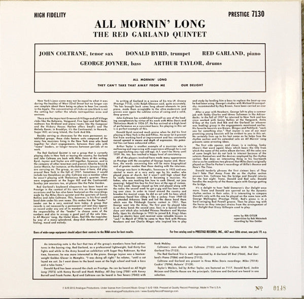 All Mornin' Long