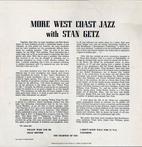 More West Coast Jazz