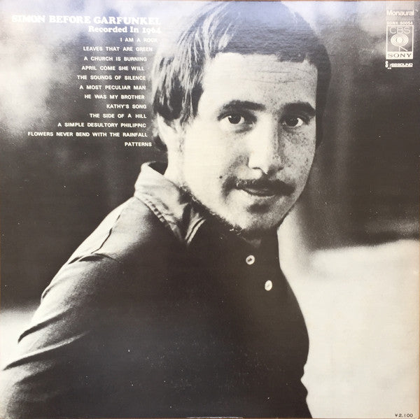 Simon Before Garfunkel (Recorded In 1964)