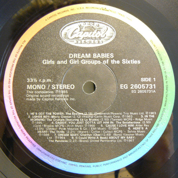 Dream Babies (Girls And Girl Groups Of The Sixties)