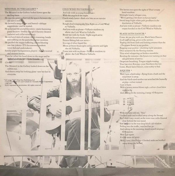 Minstrel In The Gallery