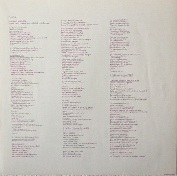 Hasten Down The Wind = 風にさらわれた恋