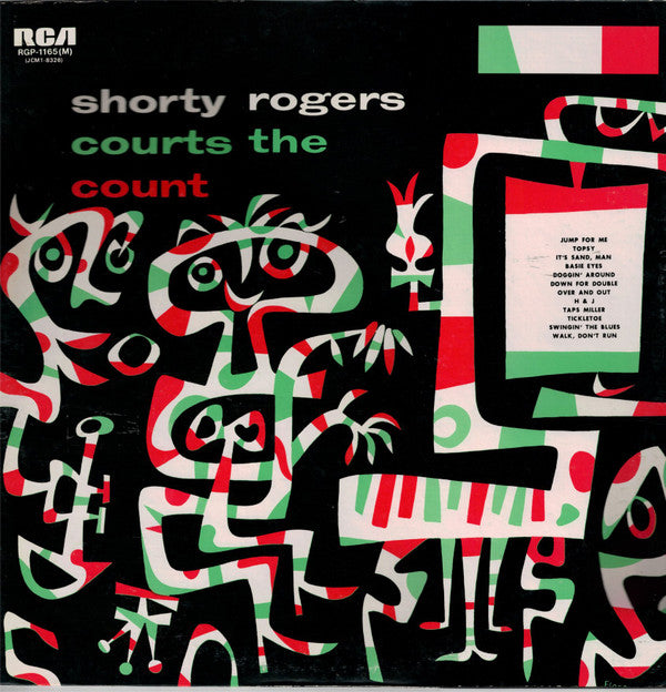 Shorty Rogers Courts The Count = ショーティ・ロジャース・コーツ・ザ・カウント