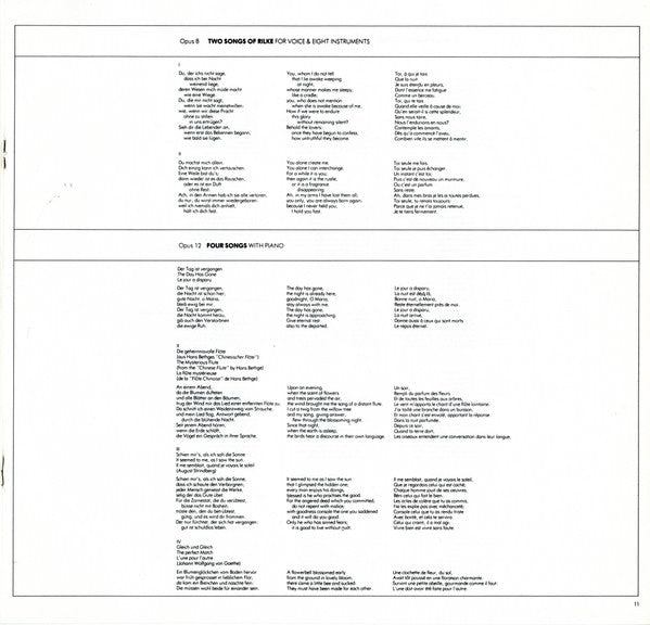 The Complete Works Of Anton Webern, Volume 1 (Op. 1-31)