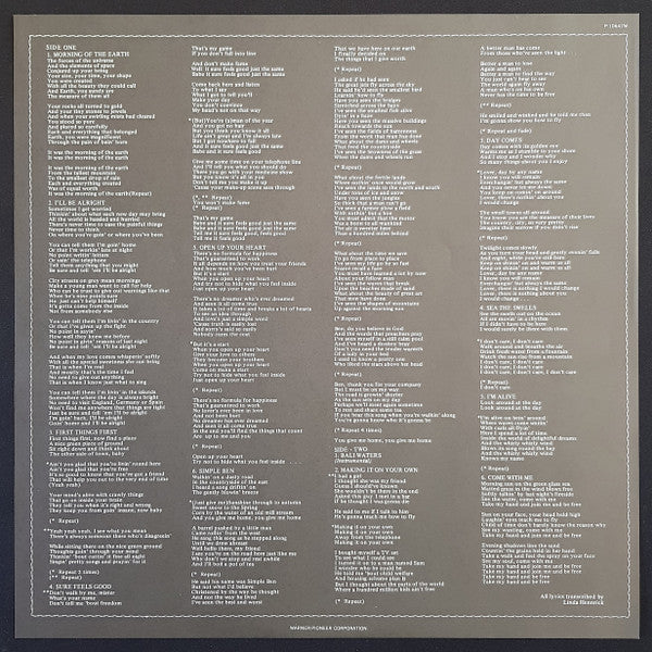 Morning Of The Earth (Original Film Soundtrack)