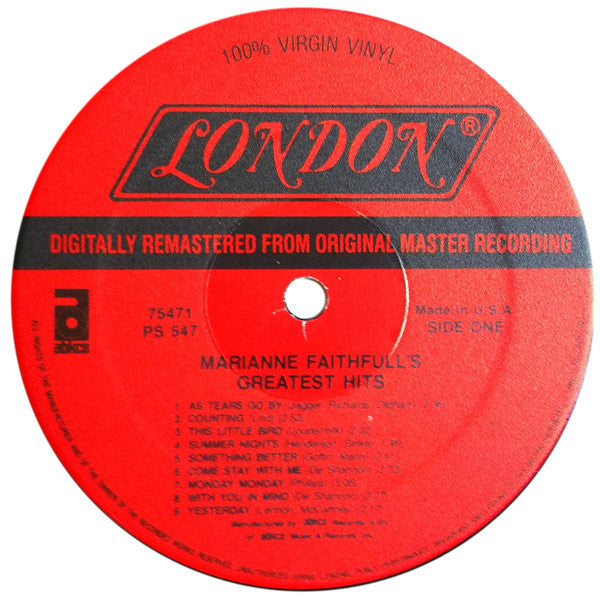 Marianne Faithfull's Greatest Hits