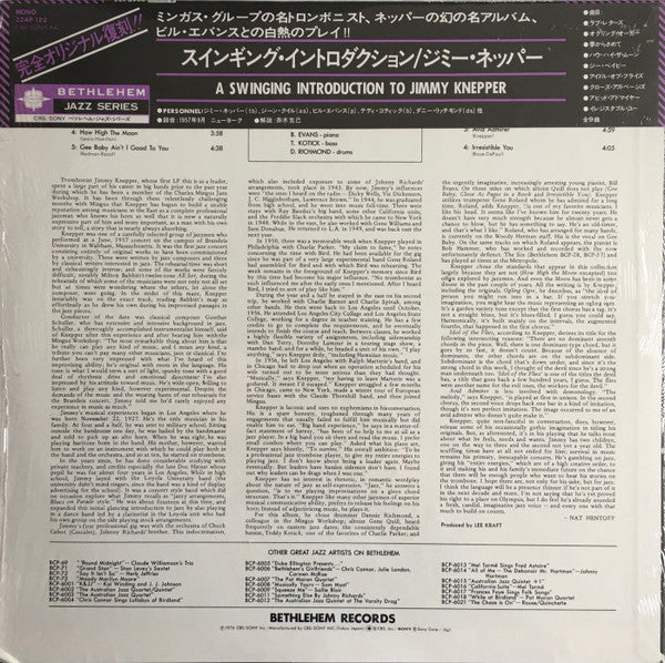 A Swinging Introduction To Jimmy Knepper