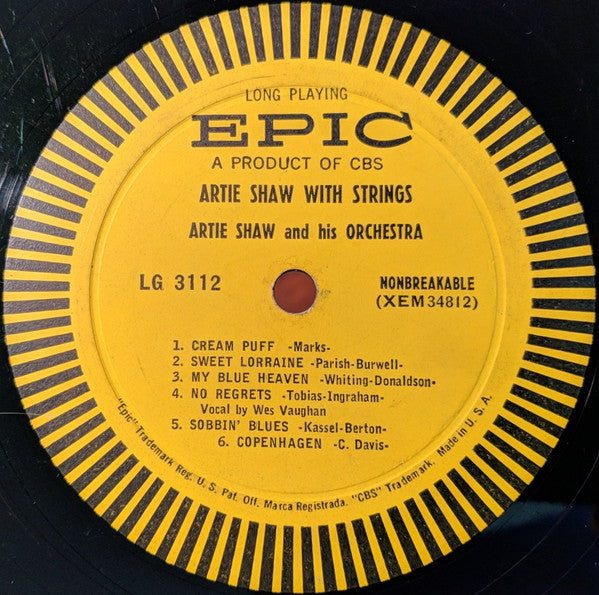 Artie Shaw With Strings
