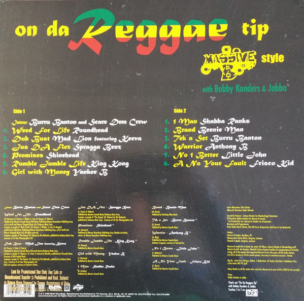 On Da Reggae Tip With Bobby Konders & Jabba (Massive B Style)