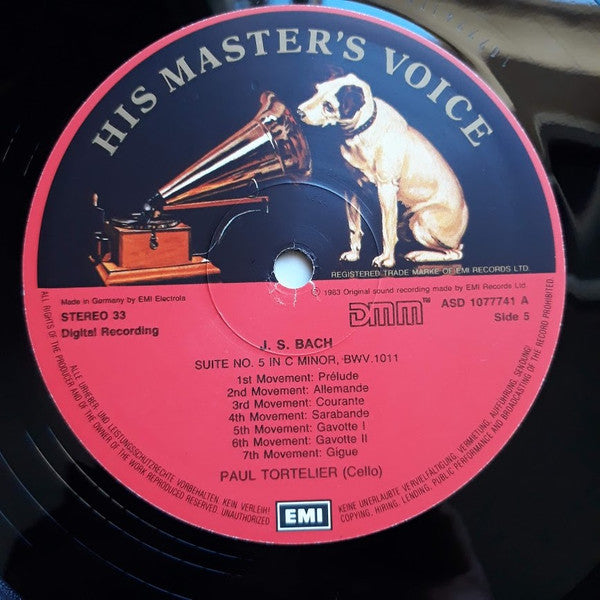 The Six Cello Suites (= 6 Suiten Für Violoncello = Les Suites Pour Violoncelle Seul)