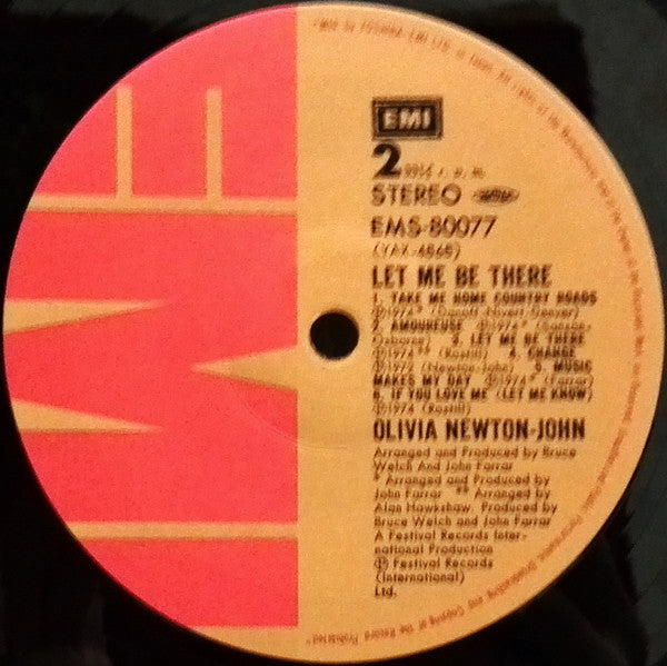 Let Me Be There = レット・ミー・ビー・ゼア