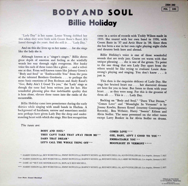 Body And Soul