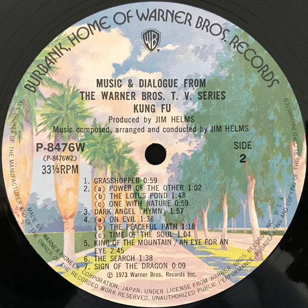 Kung Fu - Music & Dialogue From The Warner Bros. T.V. Series