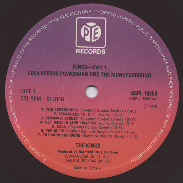 Part 1 Lola Versus Powerman And The Moneygoround