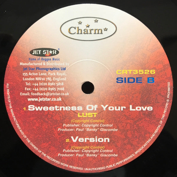 Missing You / Sweetness Of Your Love