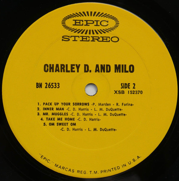 Charley D. And Milo