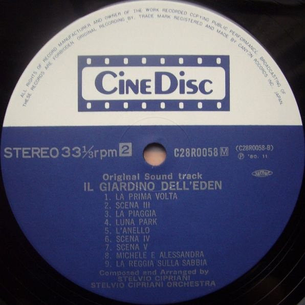 Il Giardino Dell'Eden (Original Soundtrack)