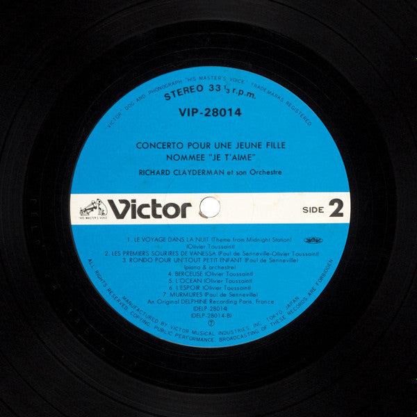 Concerto Pour Une Jeune Fille Nommee "Je T'Aime"