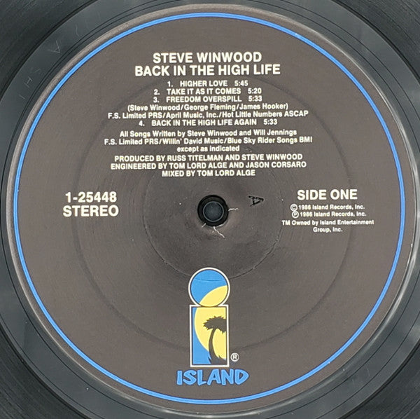 Back In The High Life