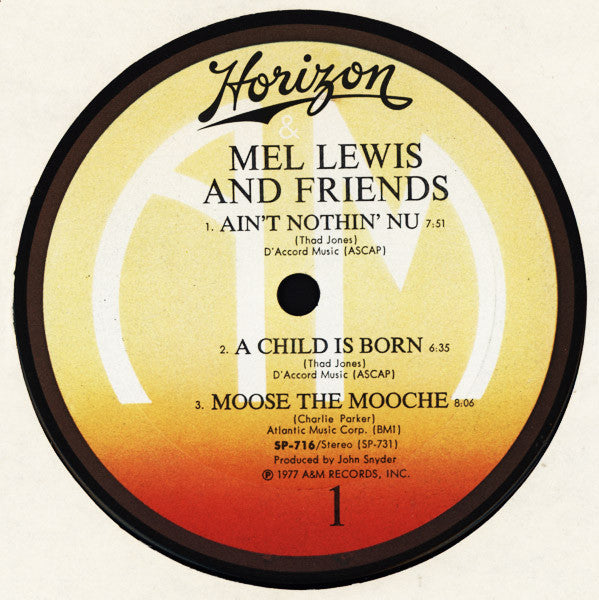 Mel Lewis And Friends