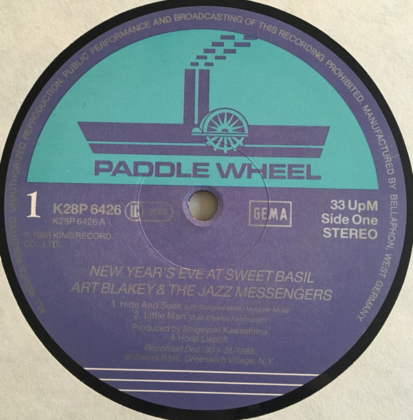 New Year's Eve At Sweet Basil