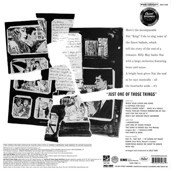 Just One Of Those Things